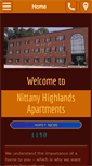 Mobile Screenshot of nittanyhighlandsapartments.com